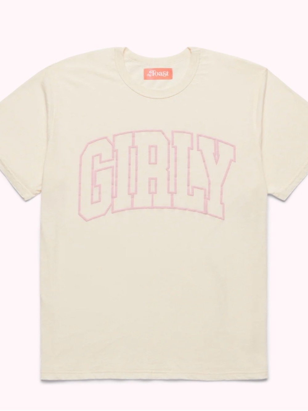 The Toast: Girly Oversized Tee Ivory